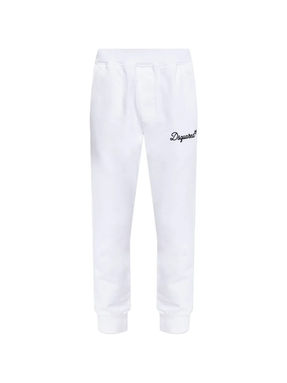 Спортивные брюки с вышивкой Dsquared2, белый