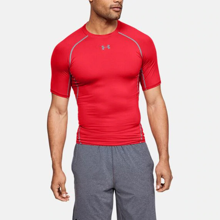 Фитнес Одежда Мужская Красная Under Armour, красный — фото 3