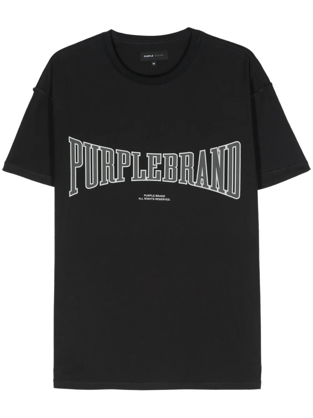 

Футболка с логотипом Purple Brand, черный