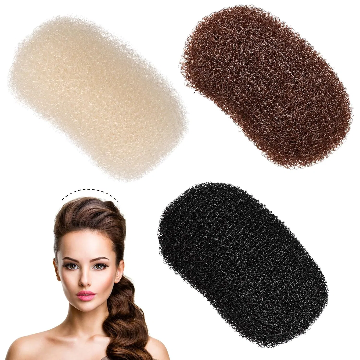Невидимые заколки для объема волос Beaupretty, 3 шт. Beaupretty
