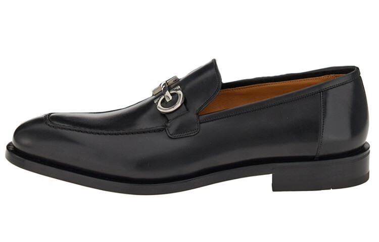 

Туфли мужские Ferragamo Dress Shoes с пряжкой, черный