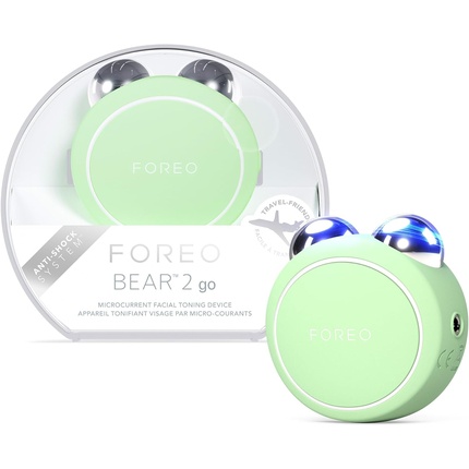

BEAR 2 go Удобный для путешествий тонизирующий микротоковой аппарат для лица Фисташка Foreo