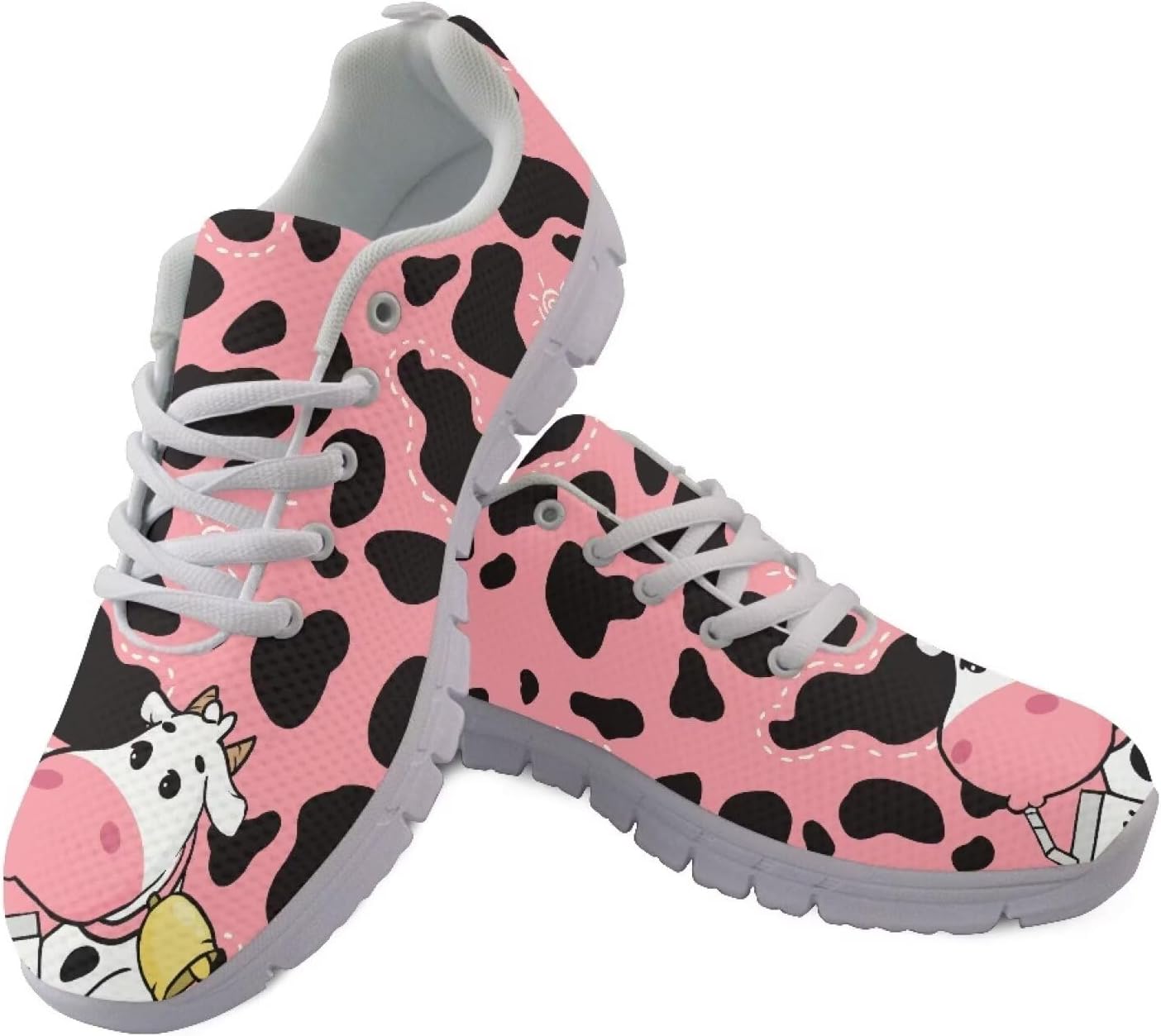 

Мужские модные кроссовки AmzPrint с белой подошвой, милые теннисные туфли для мужчин, повседневные кроссовки для бега и прогулок, размер 6