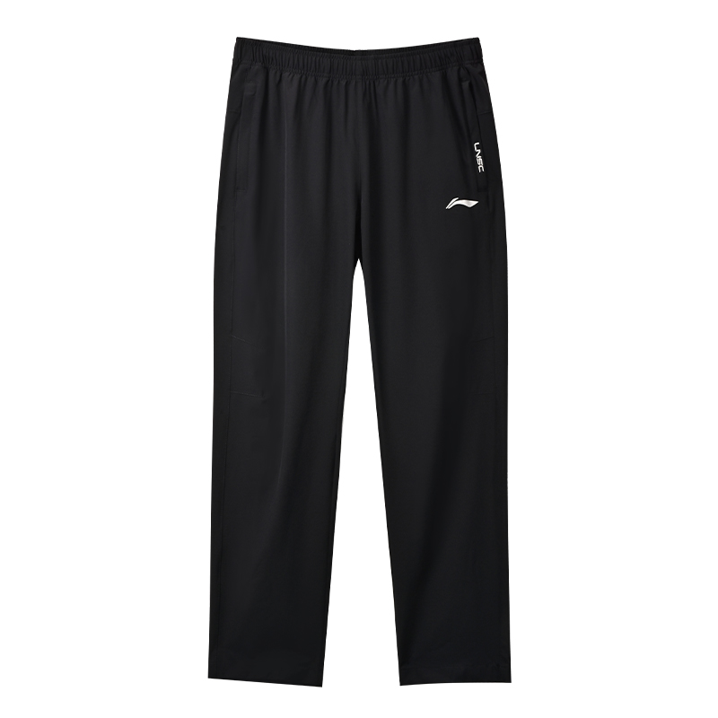 

LiNing Вязаные спортивные штаны Мужские Черные, Черный (В комплекте носки)