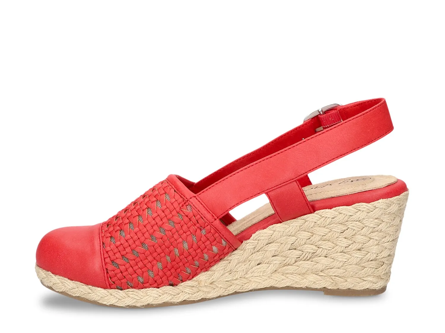 Сандалии Taffy Wedge Sandal Easy Street, красный — фото 3