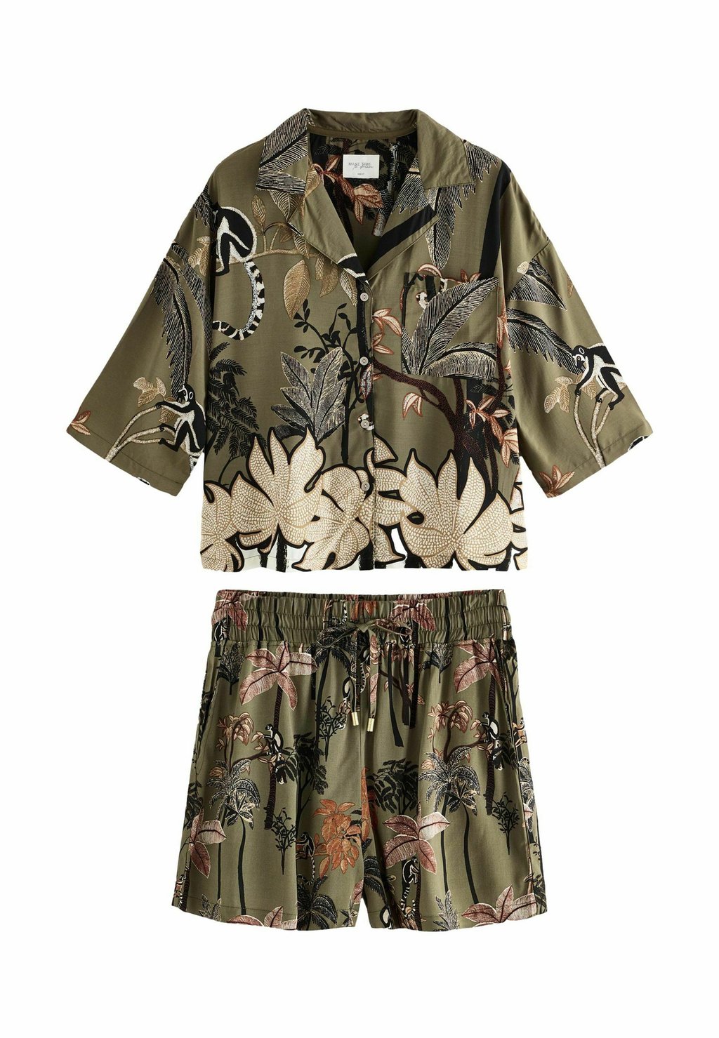 

Пижама REGULAR FIT SET - Pyjama set Next, зеленый