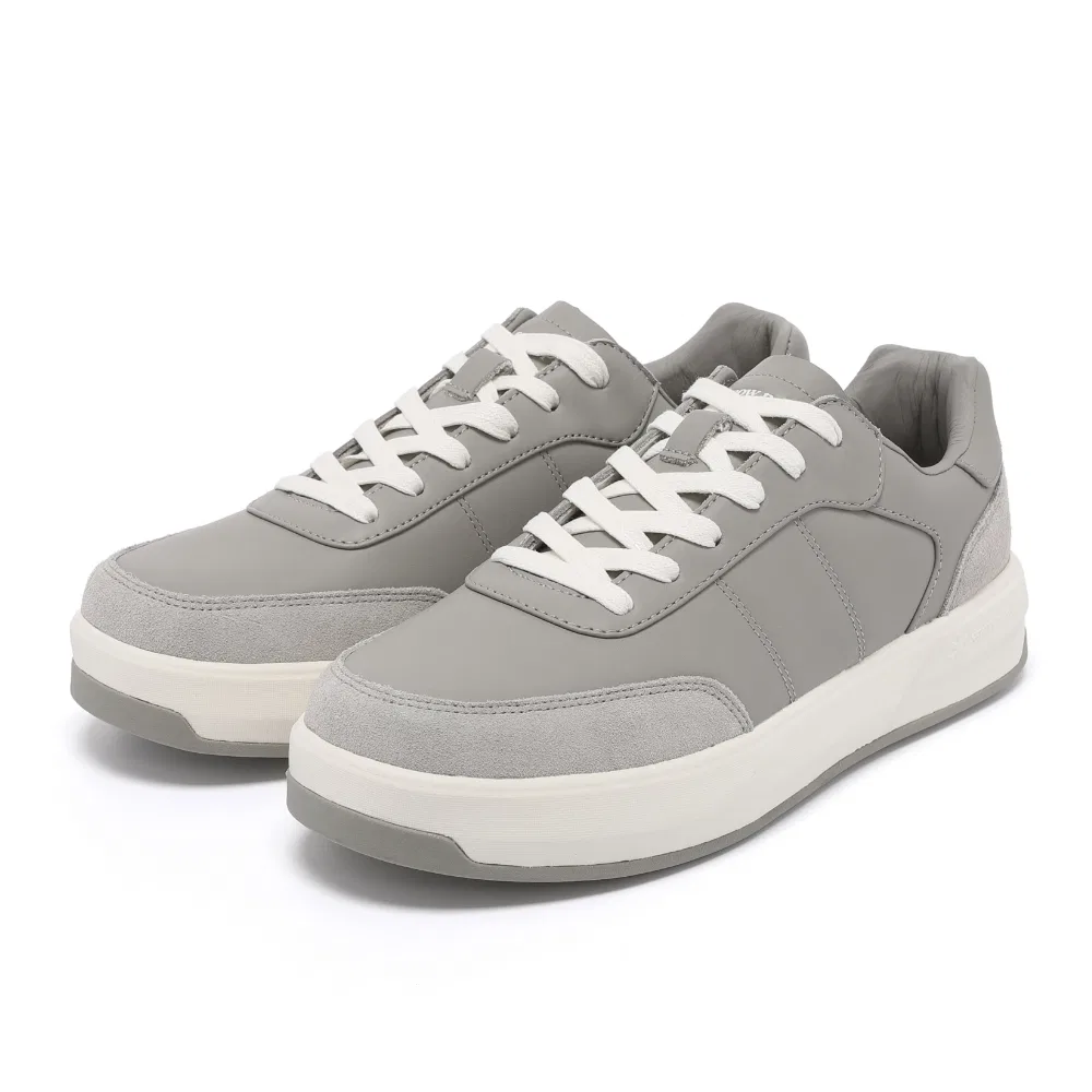 Мужские низкие кеды Buddy Roots цвета Fog Gray от Snowpeak Apparel