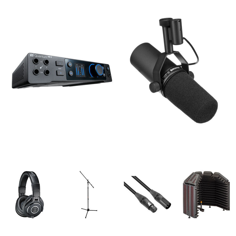 

Аудиоинтерфейс PreSonus Quantum HD 2 USB-C Audio Interface with Voiceover Kit