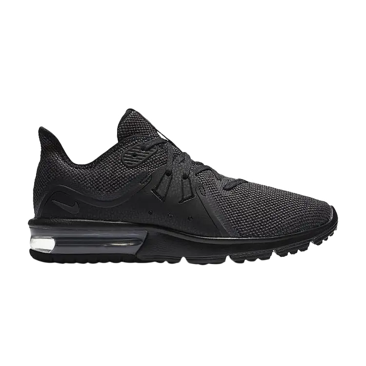 

Кроссовки Nike Wmns Air Max Sequent 'Black Anthracite', черный