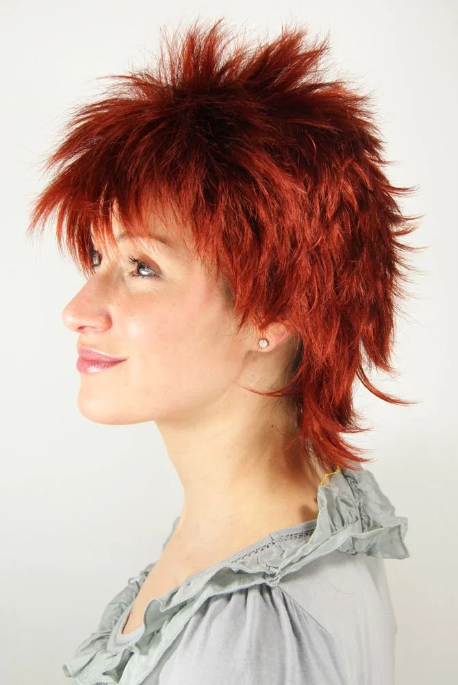 Короткий парик WIG ME UP «Красный дерзкий 80-е» 25 см Wig Me Up — фото 3