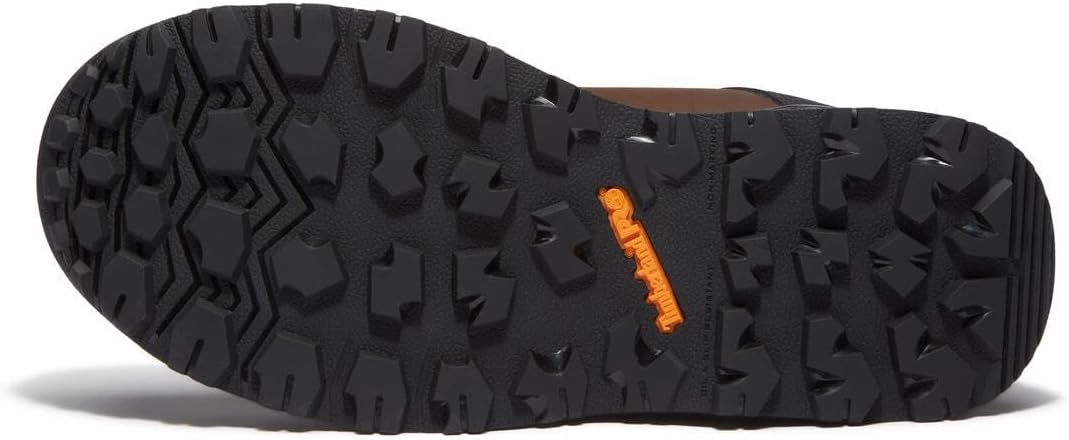 Timberland PRO мужские ботинки Wellington среднего коричневого цвета Boondock Ultralight с композитным мыском, водонепроницаемые и противоскользящие, Medium Brown — фото 4