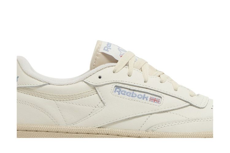 Кроссовки Reebok Wmns Club C 85 'Chalk Vintage Blue', белый — фото 3