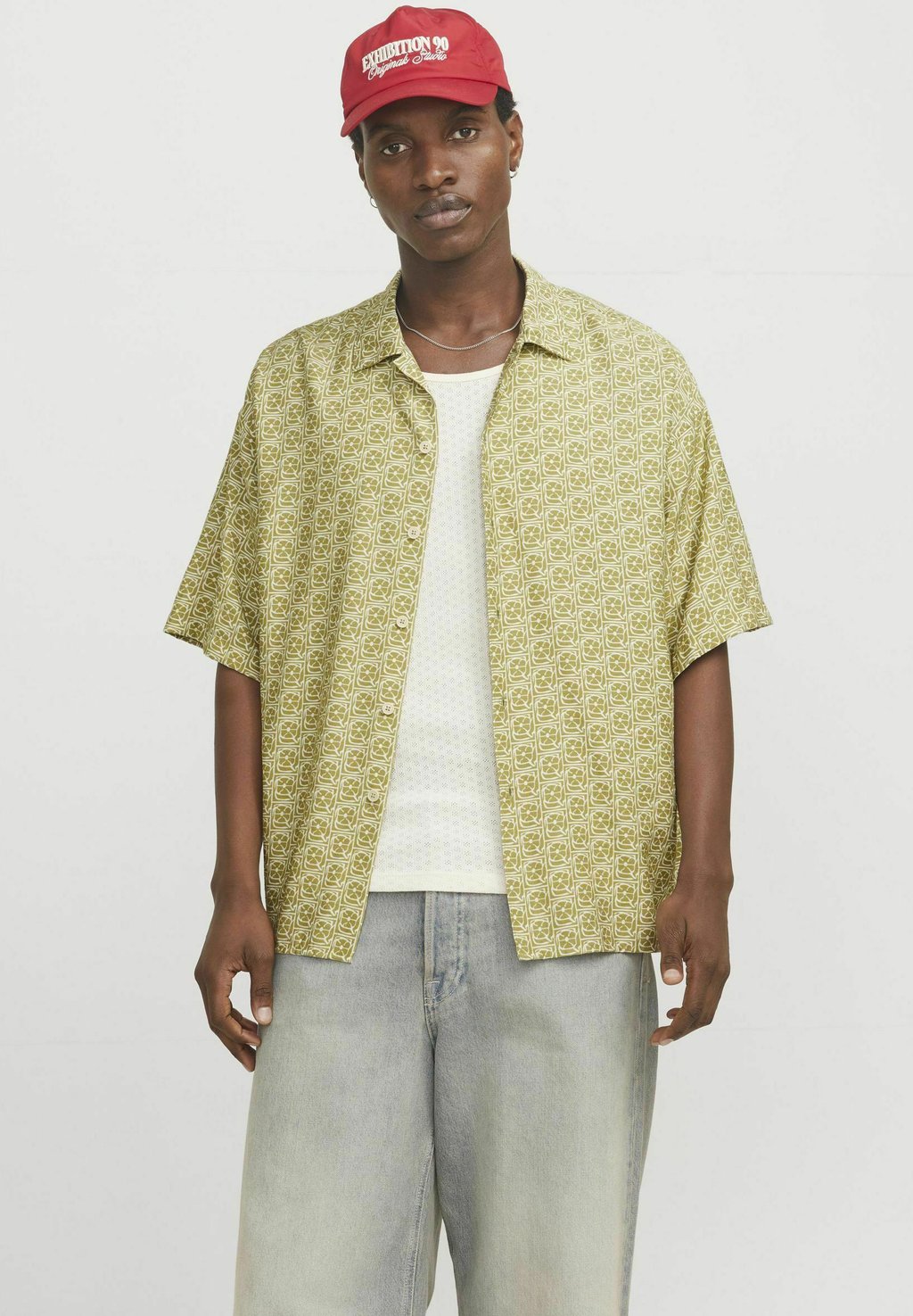

Рубашка JORMARSHALL ISLINGTON Jack & Jones, зеленый