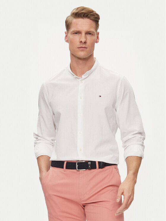 

Рубашка узкого кроя Tommy Hilfiger, белый