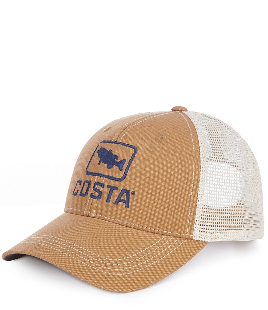 

Кепка Costa XL Bass Trucker с вышивкой, коричневый