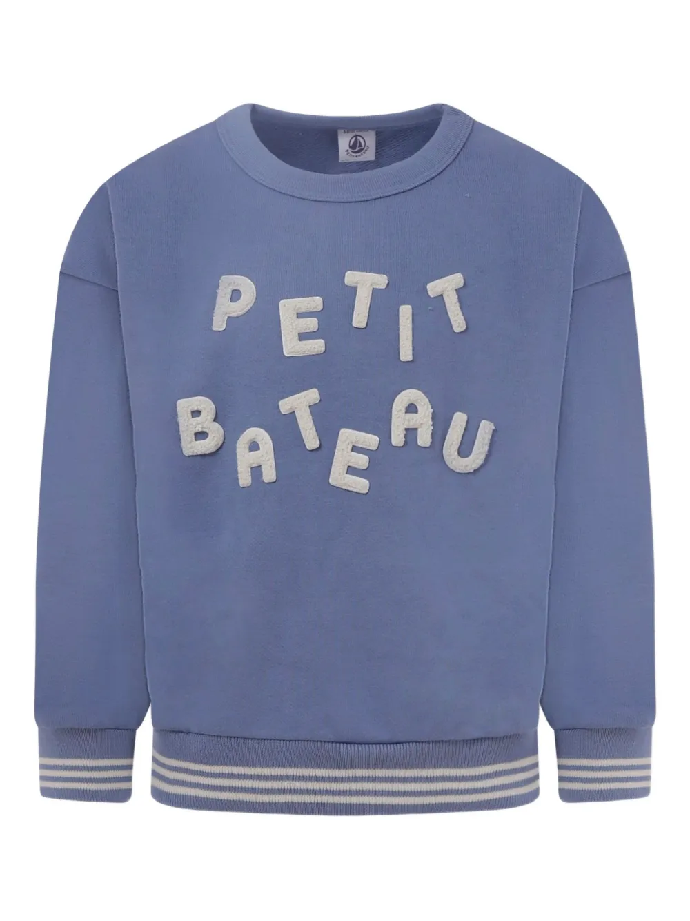 

Толстовка с нашивкой в виде буквы Petit Bateau, синий