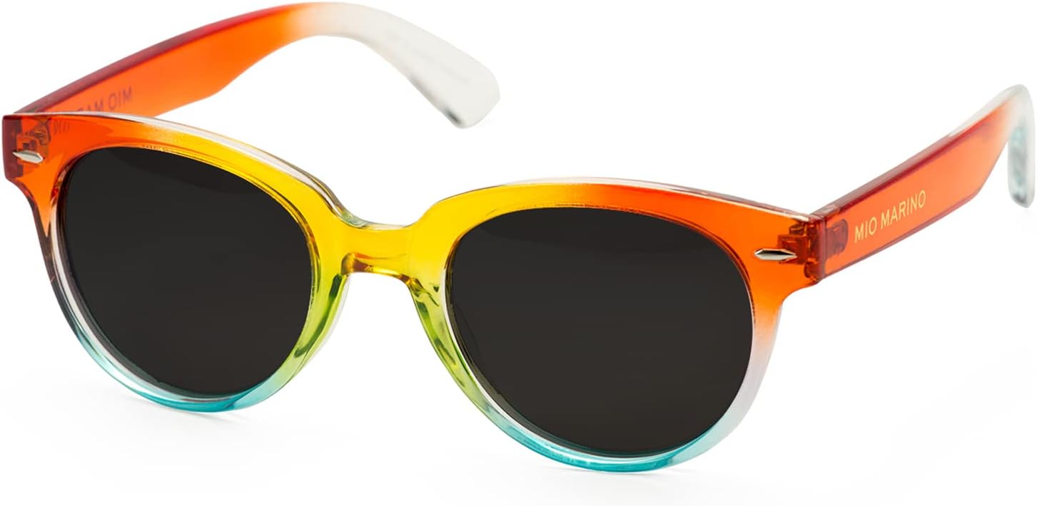 

Поляризованные солнцезащитные очки Mio Marino для мужчин и женщин | Модные солнцезащитные очки с защитой от УФ-излучения UV 400 | Ретро-стиль прямоугольных солнцезащитных очков Marino Avenue, Fire Island