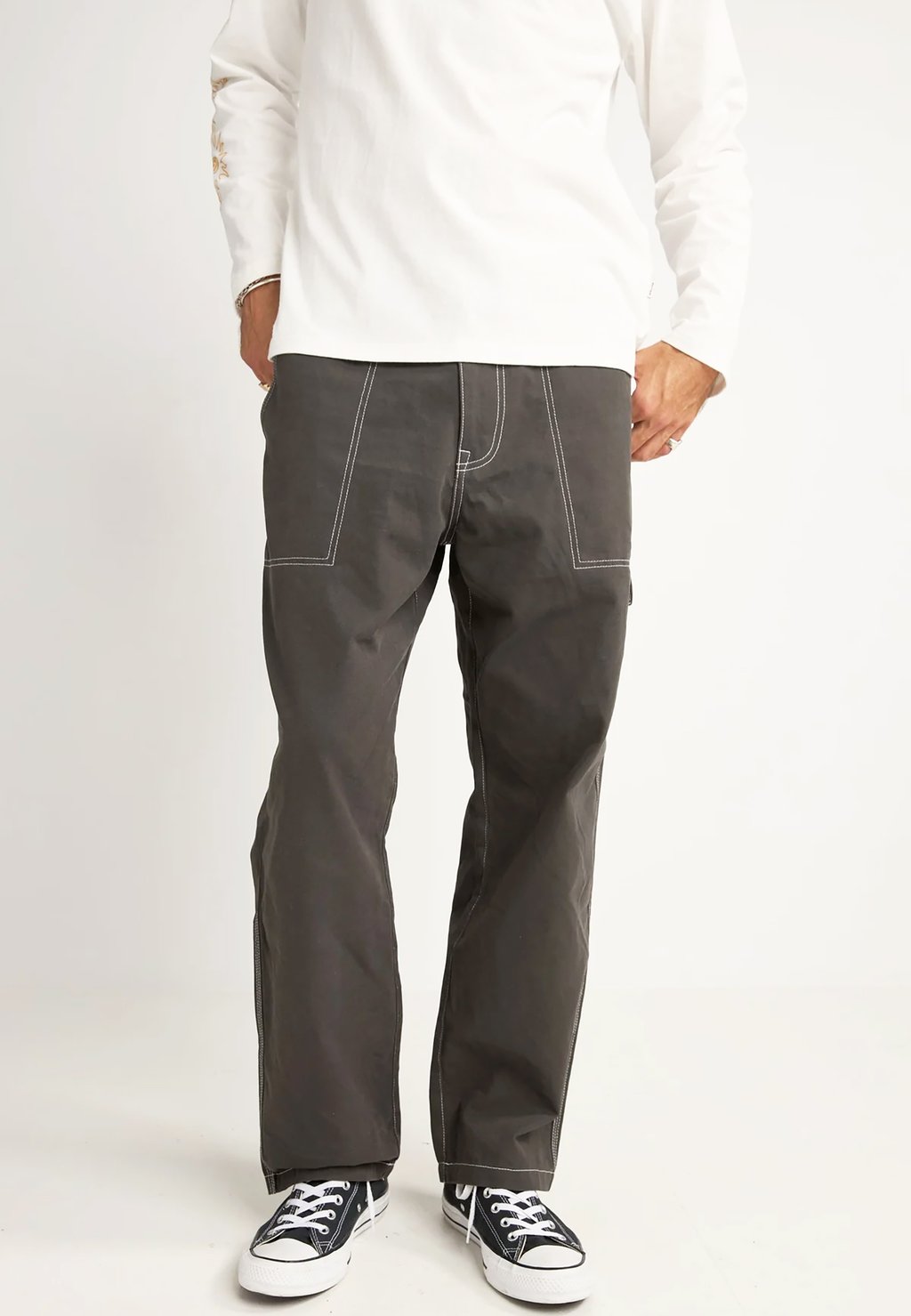 

Брюки CONTRAST STITCH Carpenter Rhythm, черный