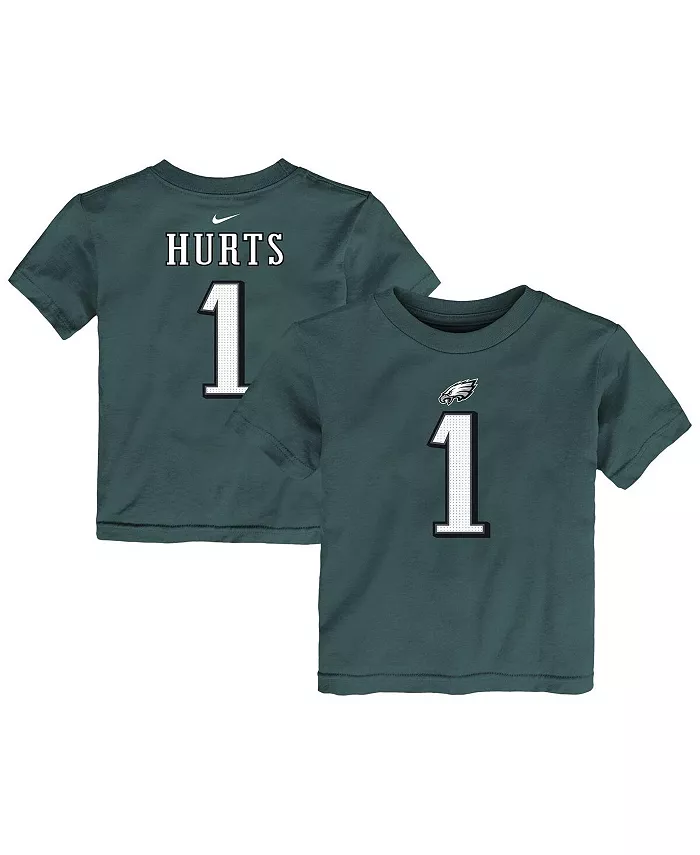 

Футболка с именем и номером игрока команды «Philadelphia Eagles» от малыша Джалена Хёртса «Midnight Green» Nike