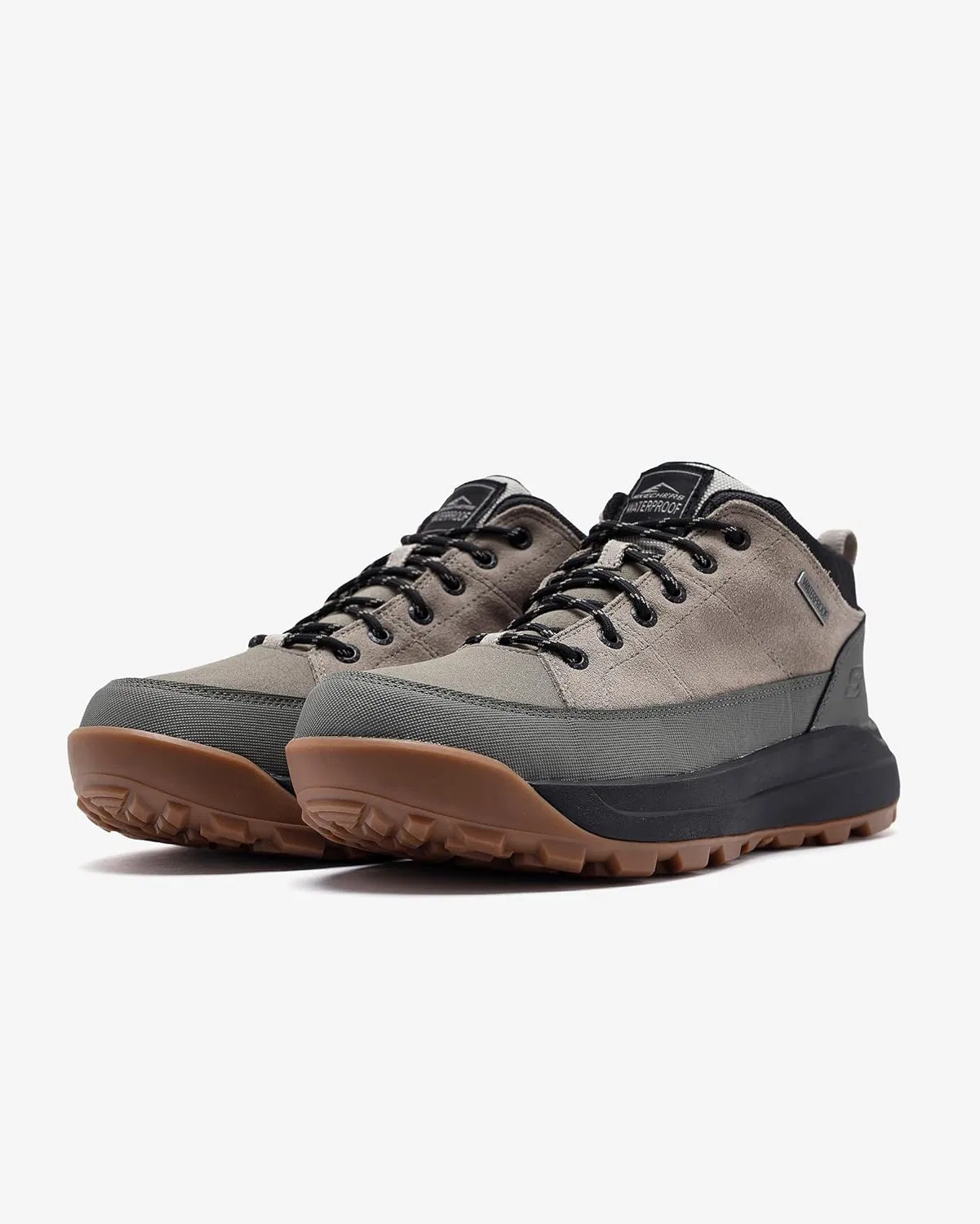 Мужские зимние ботинки Skechers Cambert Bruin, черный — фото 3