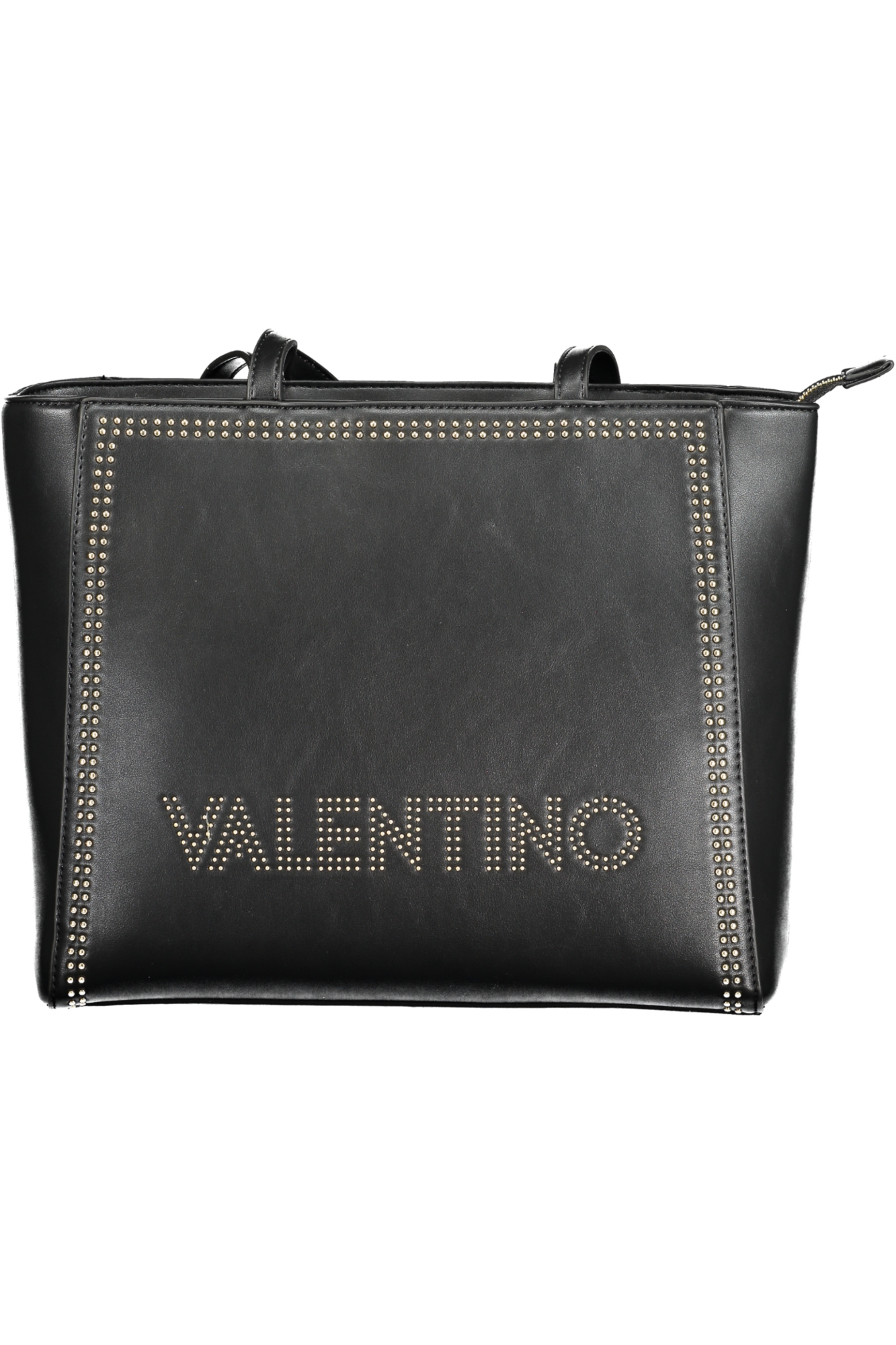 

Сумка женская Valentino с клепками, черный / золотой