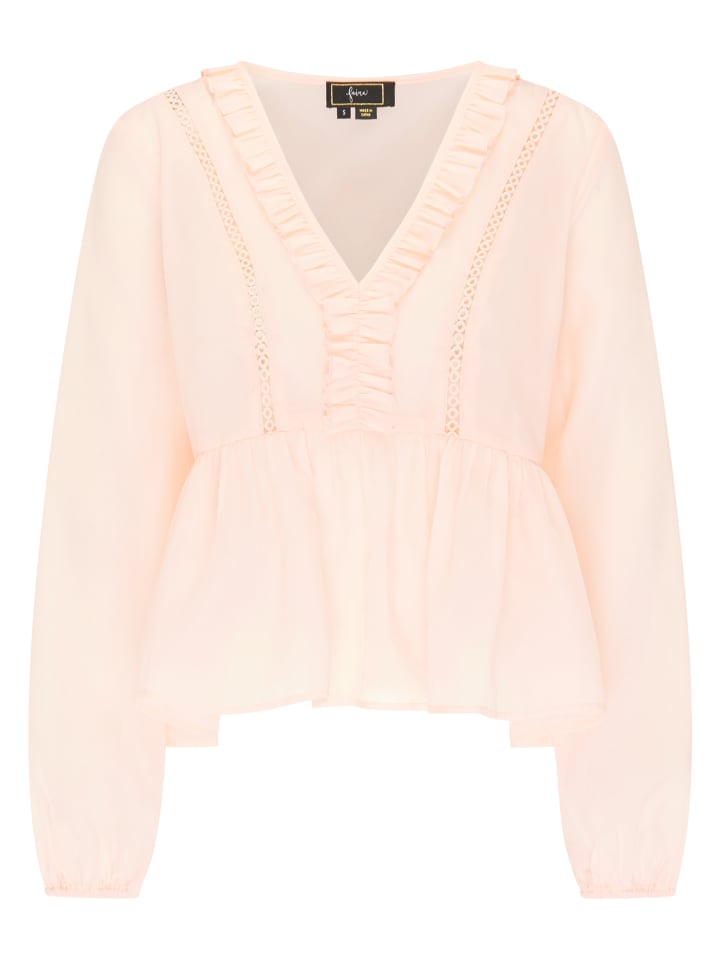 

Женская блузка телесного цвета faina