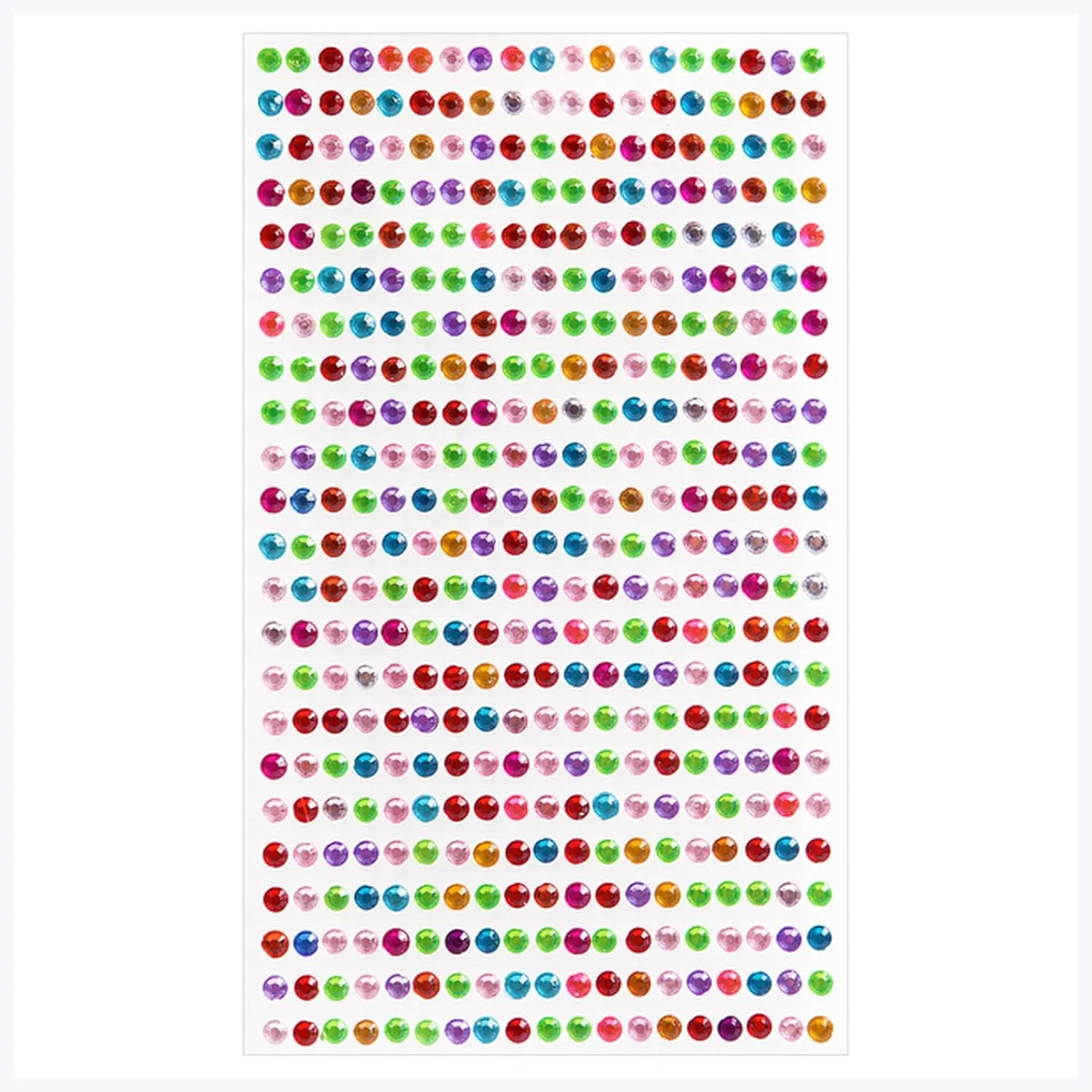 Тени для век временные тату-наклейки Bsbpeuwpcj 4мм акриловые стразы Mixed color