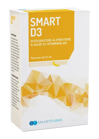 

Smart D3 Drops Добавка витамина D3 15 мл Нормальная функция иммунной системы Smartfarma