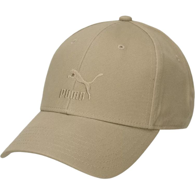 

PUMA Хлопковая бейсболка унисекс коричневая, Brown