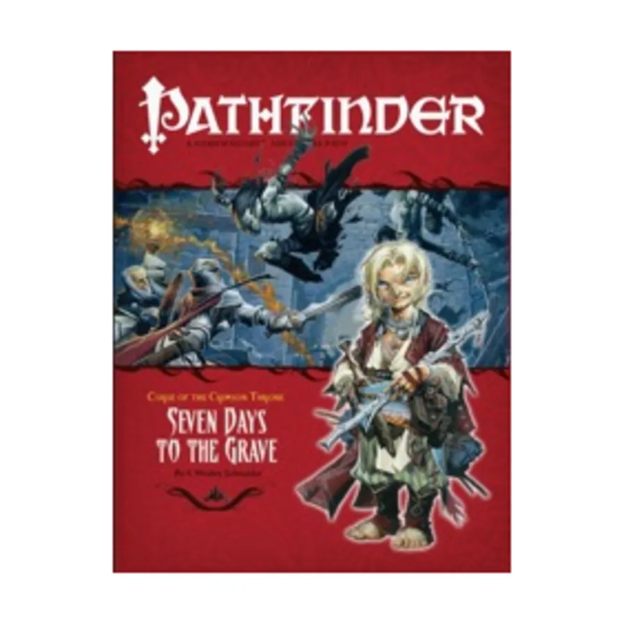 

#8 "Curse of the Crimson Throne #2 - Seven Days to the Grave", Pathfinder Roleplaying Game (1st Edition) - Adventure Path #001 - #030, мягкая обложка