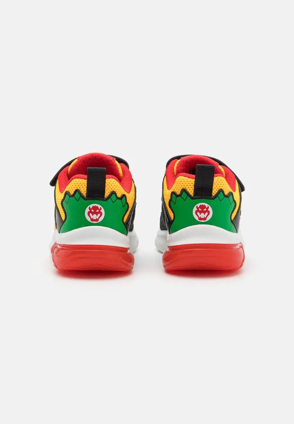 Светящиеся кроссовки nintendo super mario cyberdron boy low Geox, Green/Red — фото 3