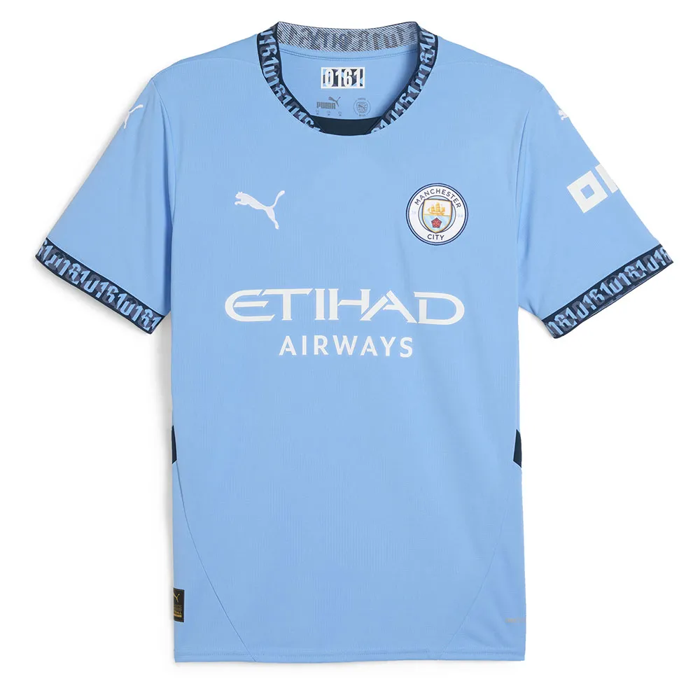 

Футболка с коротким рукавом Puma Manchester City FC 24/25 home, синий