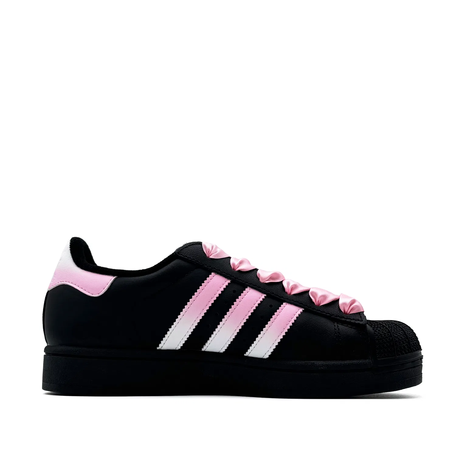 Кроссовки для скейтбординга Adidas Originals Superstar 2 черные — фото 3