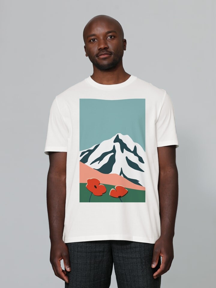 

Футболка wat Apparel T-Shirt Countryside 04, белый