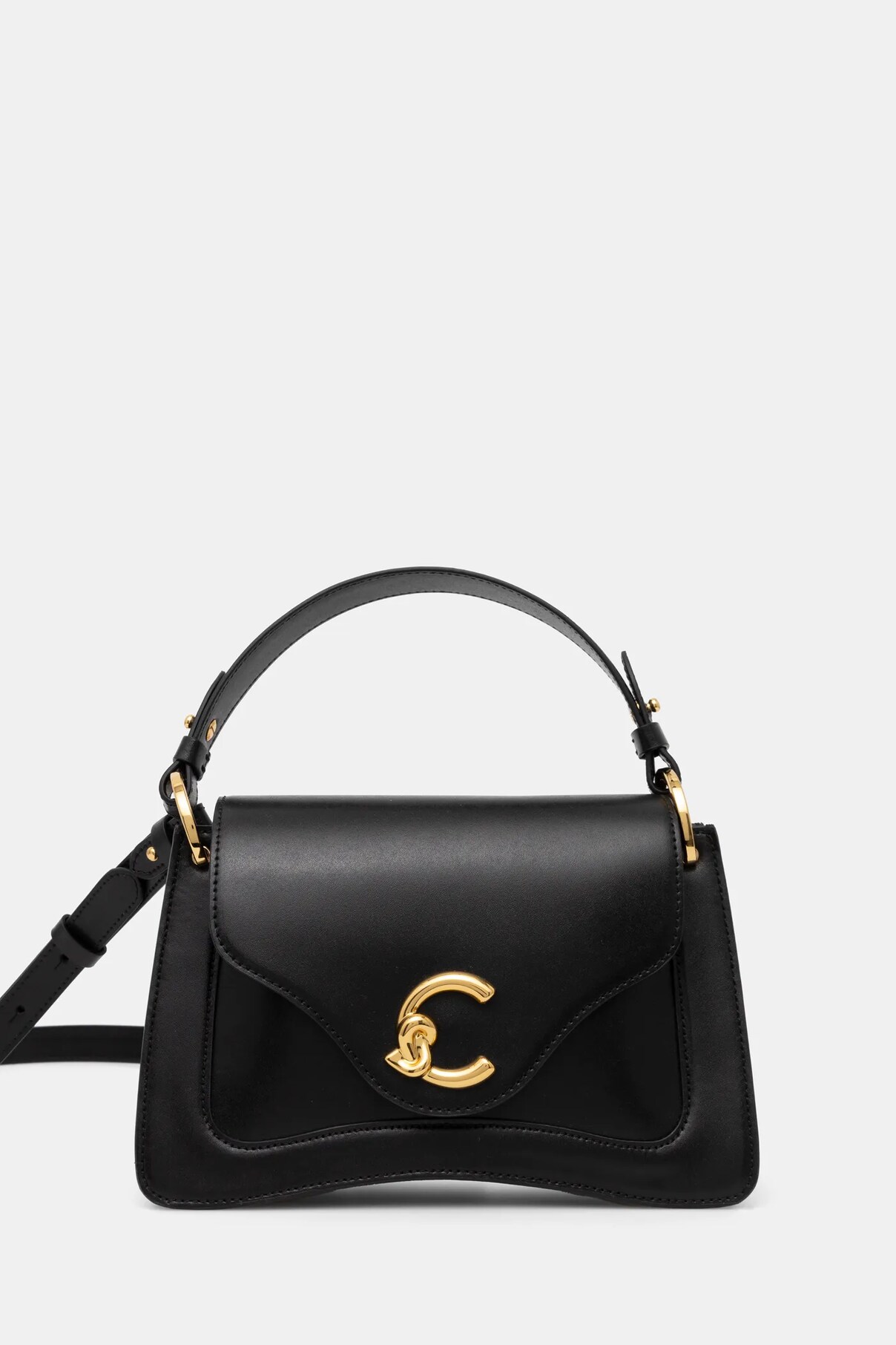

Кожаная сумка Coccinelle, черный