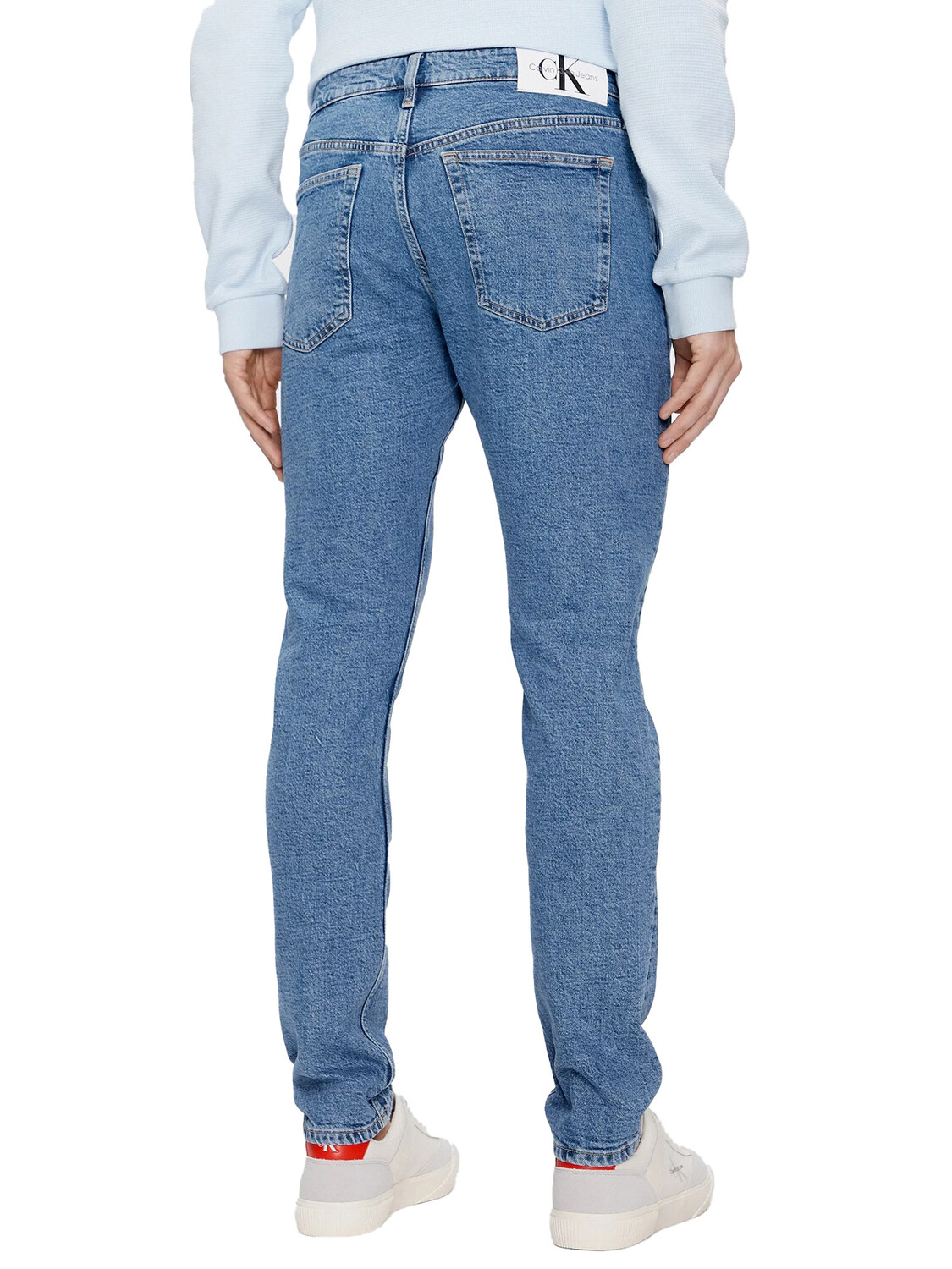 

Джинсы jeans slim tapered jeans Calvin Klein, синий