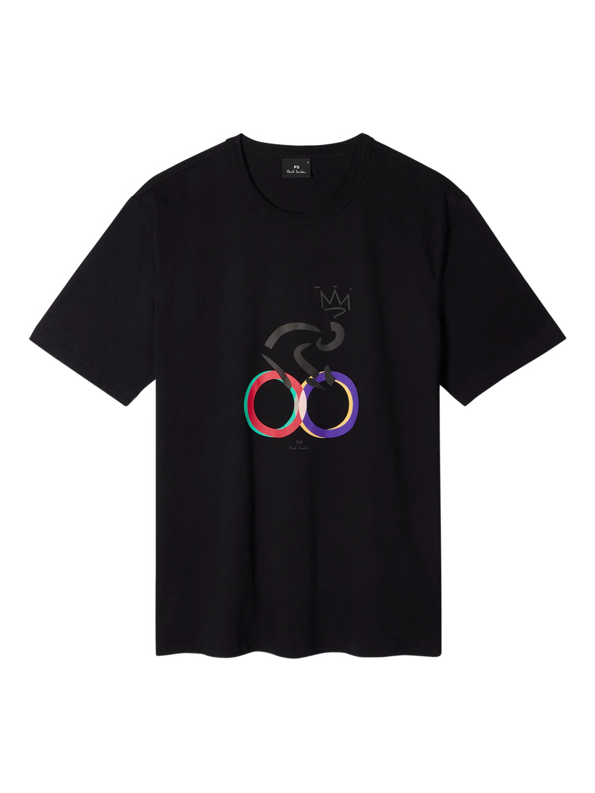 

Футболка с принтом Ps Paul Smith, черный