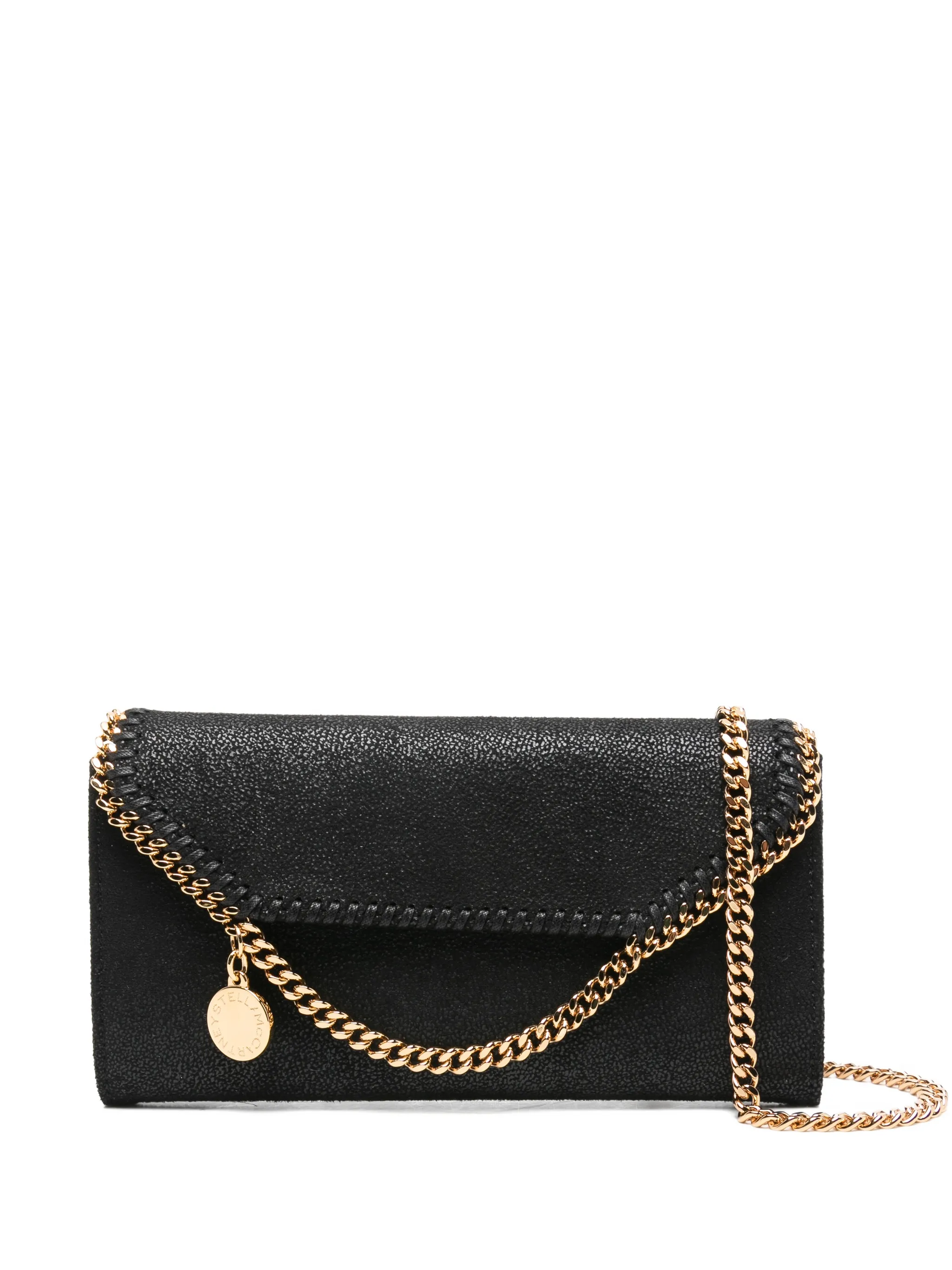 

Кошелек на ремешке-цепочке Falabella Stella Mccartney, черный