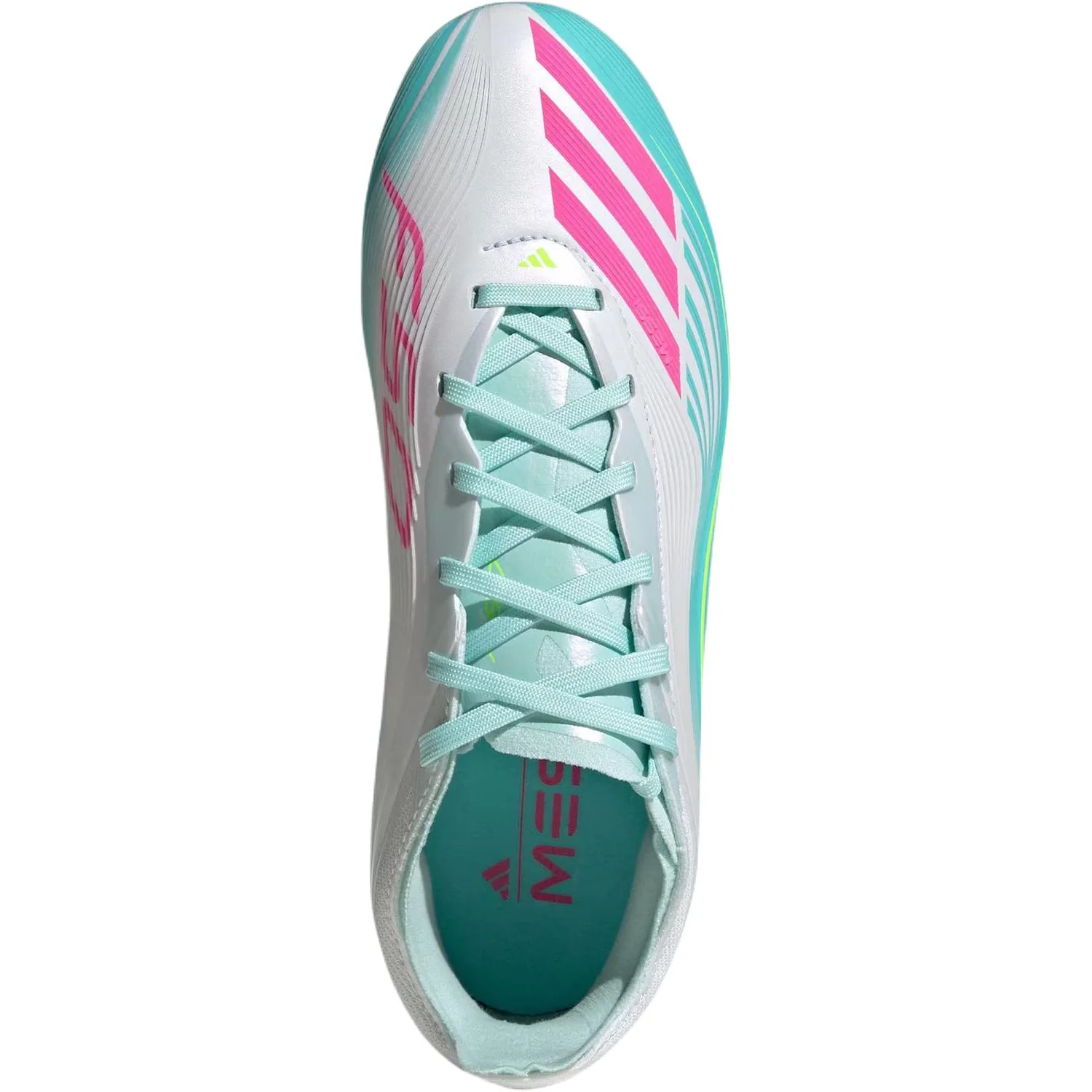 Adidas F50 Fabric Low top Soccer Shoes White Blue Kids' — фото 4