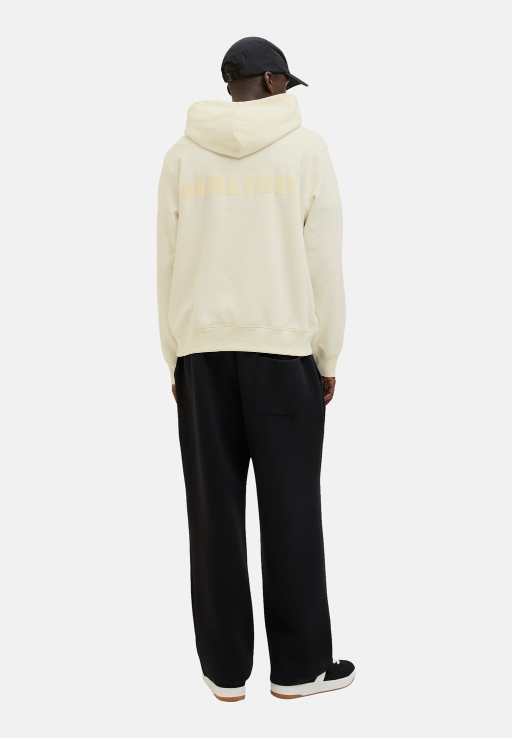 

Толстовка JCOINTERLUDE TONAL BACK PRINT - Hoodie Jack & Jones, светло-желтый