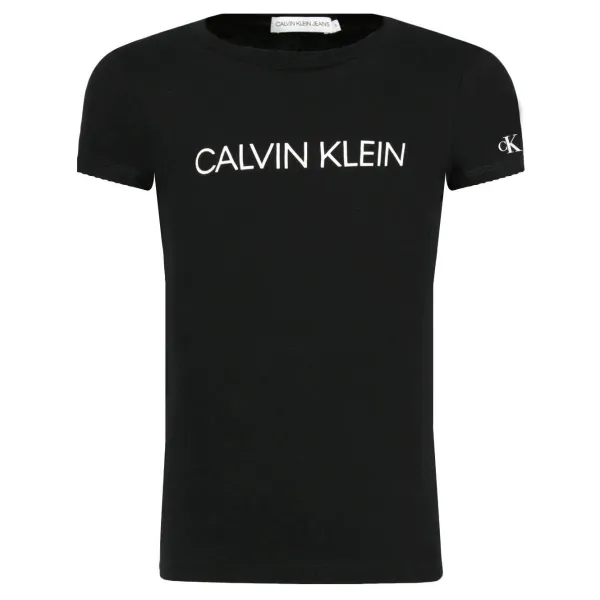 

Футболка узкого кроя Institutional Calvin Klein, черный