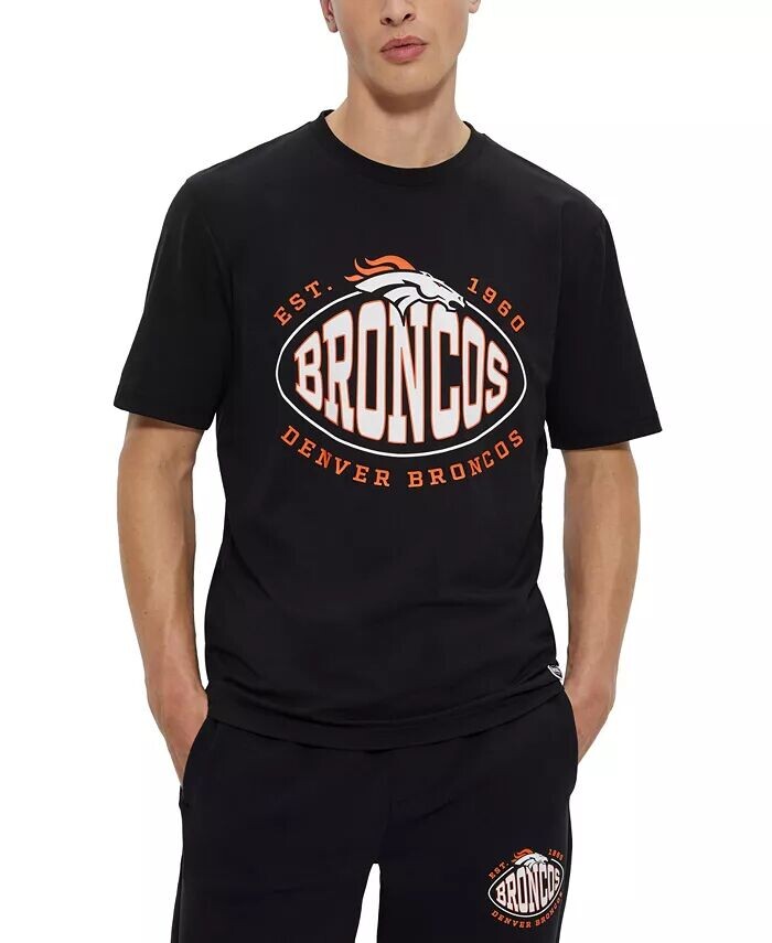 

Мужская футболка BOSS x NFL Denver Broncos Hugo Boss, черный