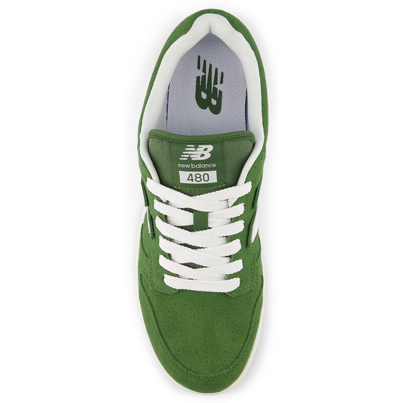 Повседневная обувь 480 New Balance, цвет dark olivine (bb480ptg) — фото 3