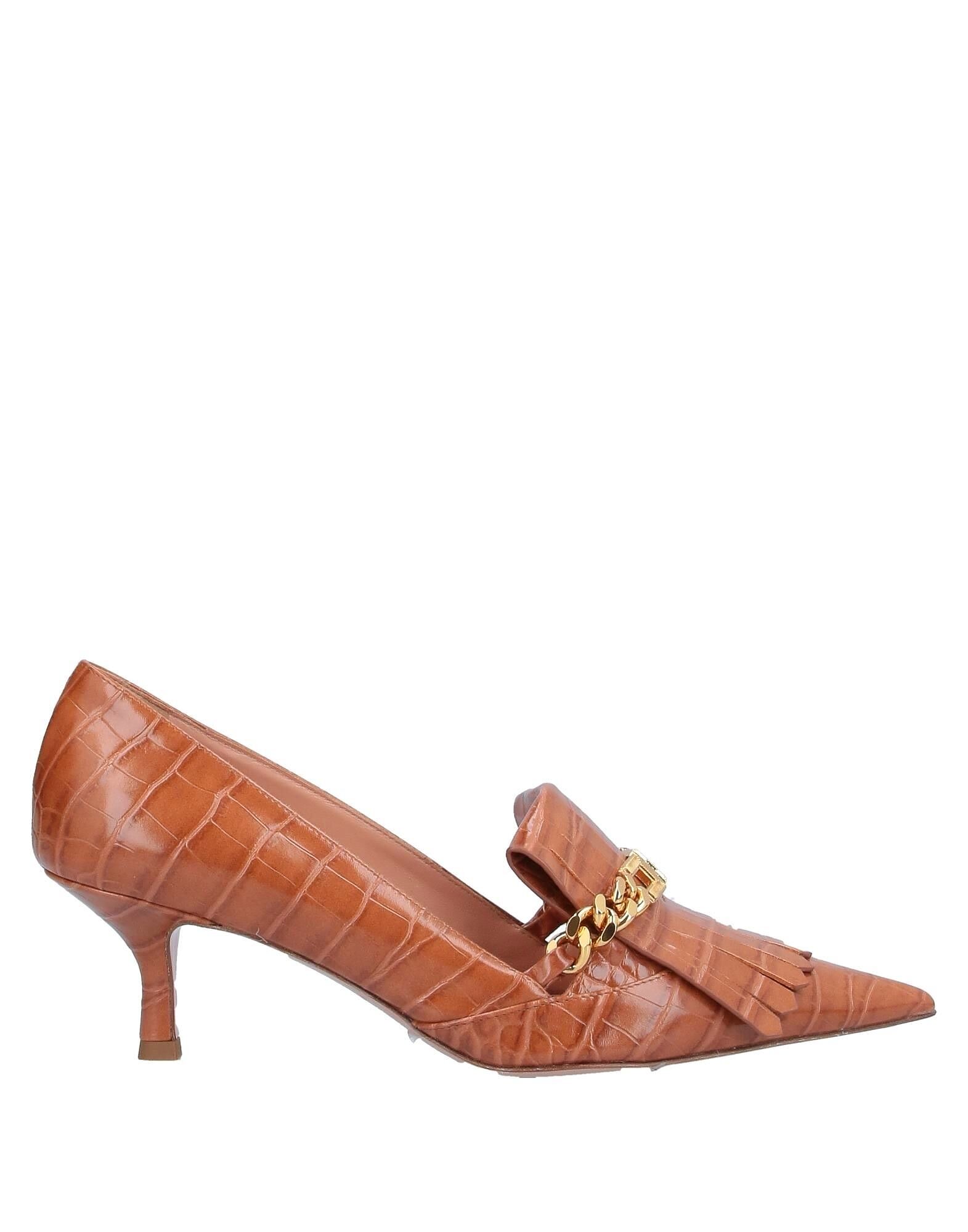 Лоферы Elisabetta Franchi, коричневый