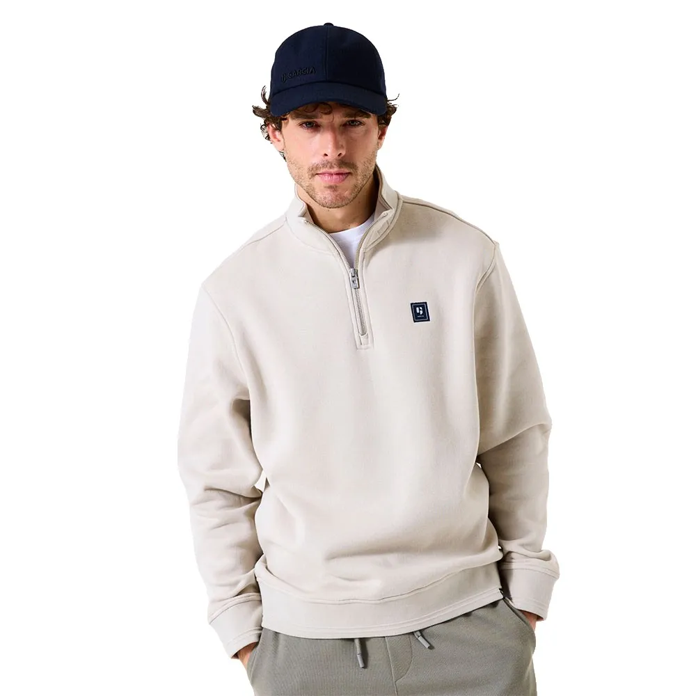 

Толстовка Garcia H51063 half zip, бежевый