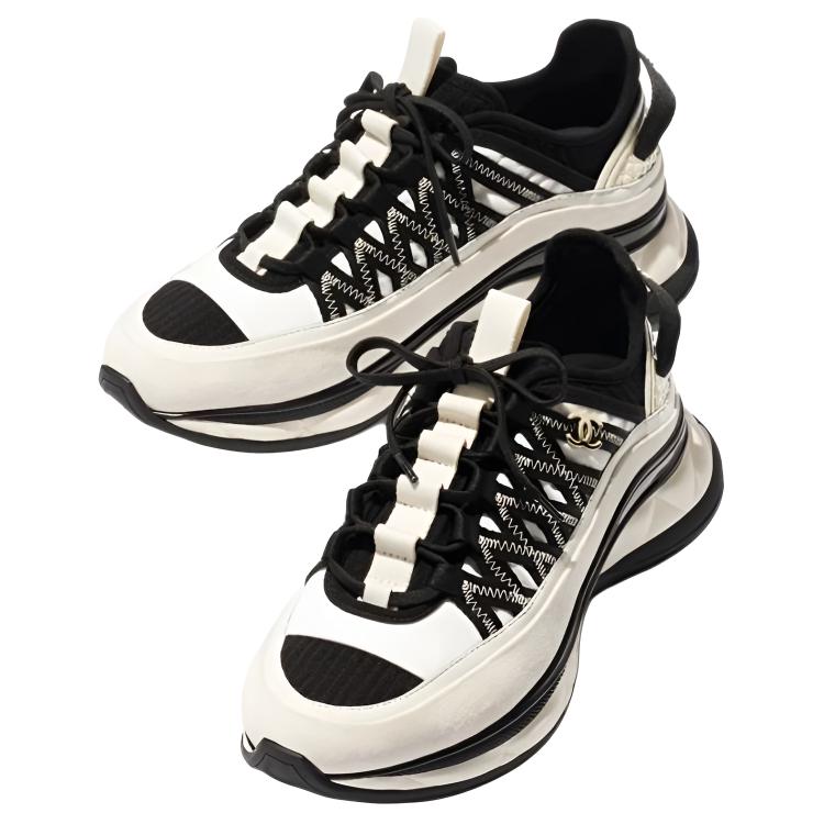 CHANEL 25C Low top Casual Shoes Women's White — фото 4
