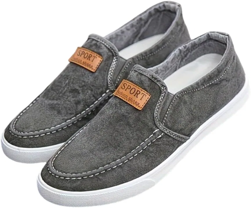 Мужские лоферы, повседневные, с резиновой подошвой, Light Grey Hhhchpm