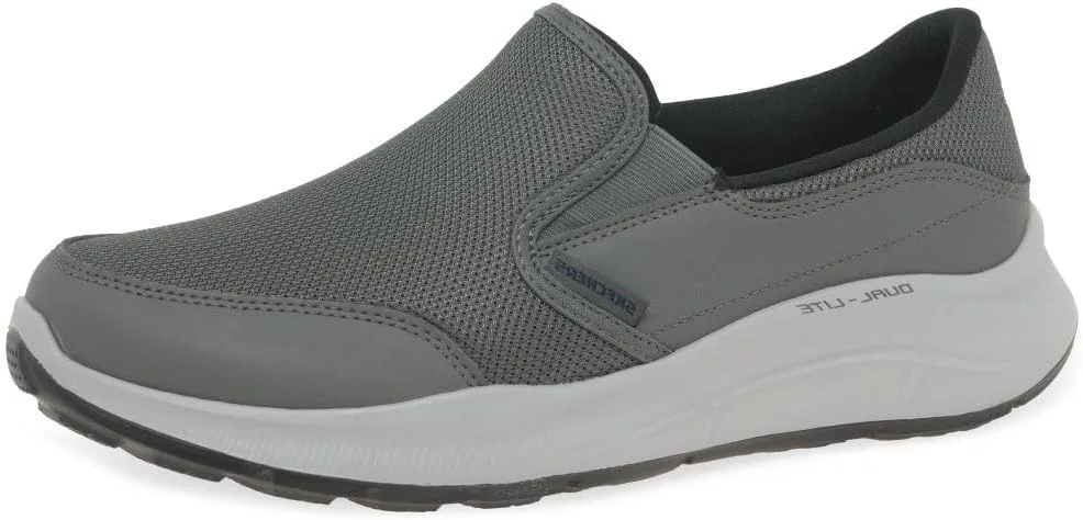 Мужские кроссовки Skechers Equalizer 5.0 Persistable, Charcoal Mesh Duraleather Trim