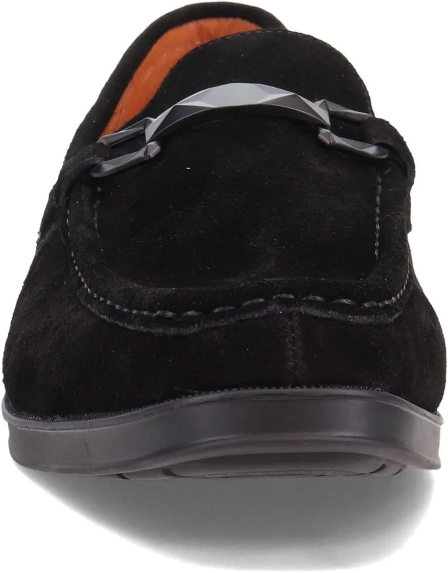 Туфли Stacy Adams Herren Paragon, 2-Black (Black Suede Look) — фото 4