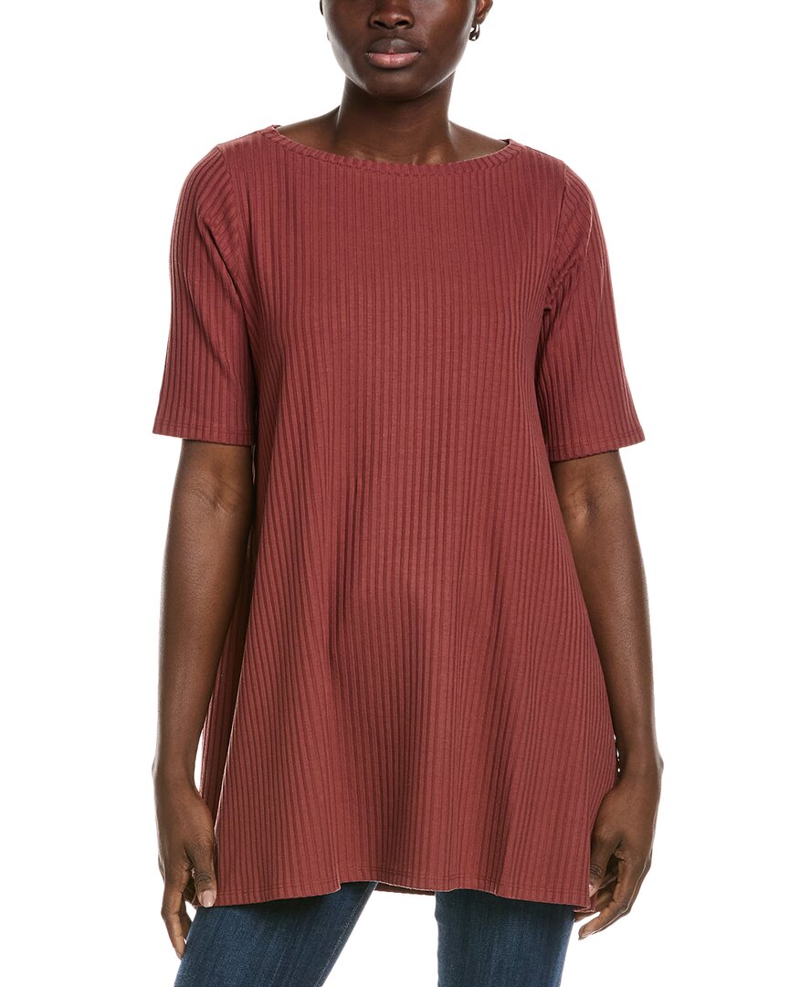 

Туника EILEEN FISHER с вырезом лодочкой, красный
